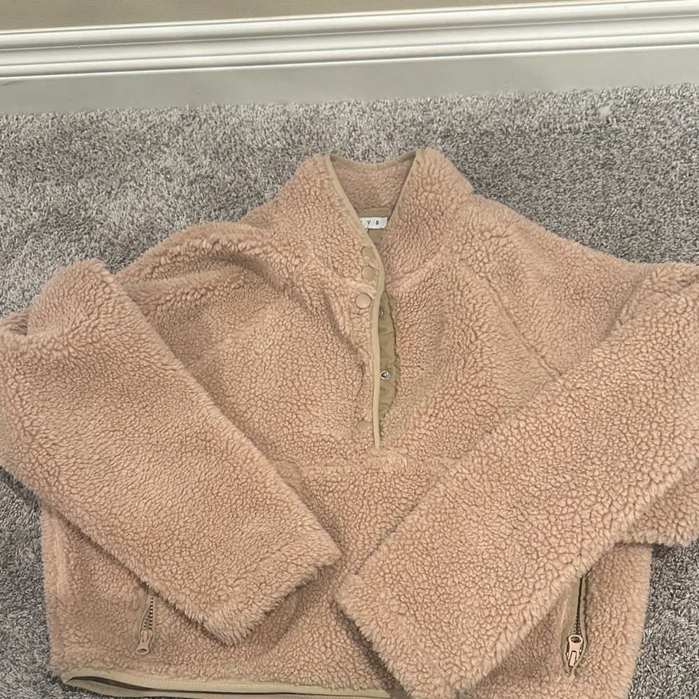 HYFVE Tan Sherpa Jacket